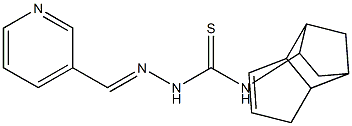 N1-tricyclo[5.2.1.0~2,6~]dec-4-en-8-yl-2-(3-pyridylmethylidene)hydrazine-1-carbothioamide|