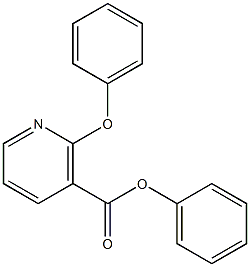 phenyl 2-phenoxynicotinate,,结构式