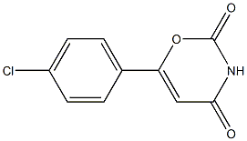 6-(4-chlorophenyl)-3,4-dihydro-2H-1,3-oxazine-2,4-dione|