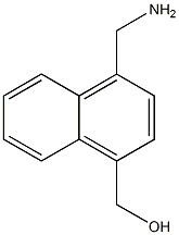 (1-(aminomethyl)naphthalen-4-yl)methanol,,结构式