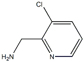 (3-chloropyridin-2-yl)methanamine,,结构式