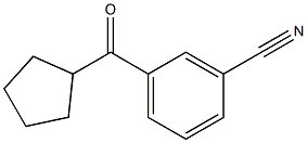 (3-cyanophenyl)(cyclopentyl)methanone|