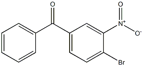 (4-bromo-3-nitrophenyl)phenylmethanone Structure