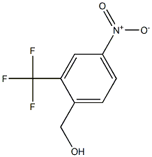 (4-nitro-2-(trifluoromethyl)phenyl)methanol,,结构式