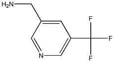 (5-(trifluoromethyl)pyridin-3-yl)methanamine 化学構造式