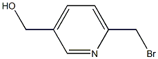 (6-(bromomethyl)pyridin-3-yl)methanol Structure