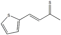 (E)-4-(thiophen-2-yl)but-3-ene-2-thione Structure