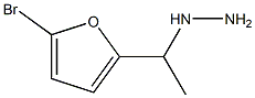 1-(1-(5-bromofuran-2-yl)ethyl)hydrazine