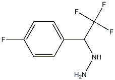 1-(2,2,2-trifluoro-1-(4-fluorophenyl)ethyl)hydrazine