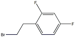 1-(2-bromoethyl)-2,4-difluorobenzene,,结构式