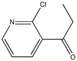 1-(2-chloropyridin-3-yl)propan-1-one,,结构式