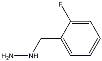 1-(2-fluorobenzyl)hydrazine Structure