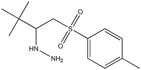 1-(3,3-dimethyl-1-tosylbutan-2-yl)hydrazine 结构式