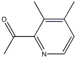 1-(3,4-dimethylpyridin-2-yl)ethanone Structure