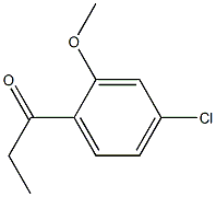 1-(4-chloro-2-methoxyphenyl)propan-1-one Structure