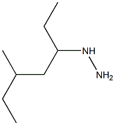 1-(5-methylheptan-3-yl)hydrazine Structure