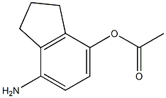 1-(7-Amino-indan-4-yl)-acetic acid,,结构式