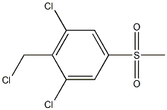 1,3-dichloro-2-(chloromethyl)-5-(methylsulfonyl)benzene