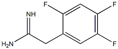 2-(2,4,5-trifluorophenyl)acetamidine Structure