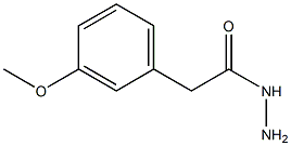 2-(3-methoxyphenyl)acetohydrazide Structure