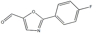2-(4-fluorophenyl)oxazole-5-carbaldehyde Structure