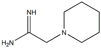 2-(piperidin-1-yl)acetamidine Structure