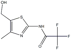  2,2,2-trifluoro-N-(5-(hydroxymethyl)-4-methylthiazol-2-yl)acetamide