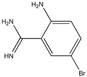 2-amino-5-bromobenzimidamide Structure