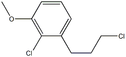  2-chloro-1-(3-chloropropyl)-3-methoxybenzene