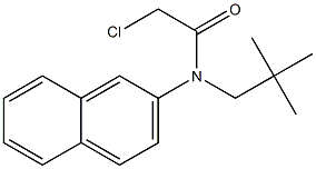 2-chloro-N-(naphthalen-2-yl)-N-neopentylacetamide Structure