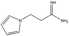 3-(1H-pyrrol-1-yl)propanamidine 结构式