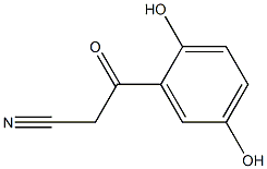 3-(2,5-dihydroxyphenyl)-3-oxopropanenitrile