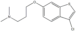  3-(3-chlorobenzo[b]thiophen-6-yloxy)-N,N-dimethylpropan-1-amine