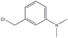 3-(chloromethyl)-N,N-dimethylbenzenamine Struktur