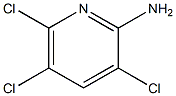 3,5,6-trichloropyridin-2-amine 结构式