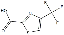 4-(trifluoromethyl)thiazole-2-carboxylic acid 结构式