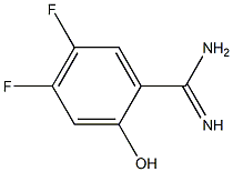 4,5-difluoro-2-hydroxybenzamidine 化学構造式