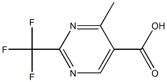 4-methyl-2-trifluoromethyl-pyrimidine-5-carboxylic acid,,结构式