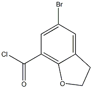  5-bromo-2,3-dihydrobenzofuran-7-carbonyl chloride