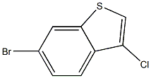 6-bromo-3-chlorobenzo[b]thiophene Structure