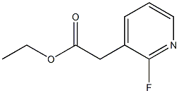 ethyl 2-(2-fluoropyridin-3-yl)acetate Structure