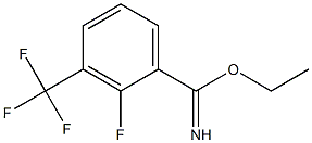 ethyl 2-fluoro-3-(trifluoromethyl)benzoimidate Structure