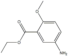 ethyl 5-amino-2-methoxybenzoate Structure
