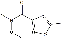 N-methoxy-N,5-dimethylisoxazole-3-carboxamide|