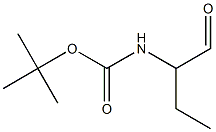 tert-butyl 1-formylpropylcarbamate Struktur