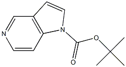 tert-butyl 1H-pyrrolo[3,2-c]pyridine-1-carboxylate Struktur