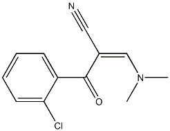  3-(Dimethylamino)-2-(2-chlorobenzoyl)acrylonitrile