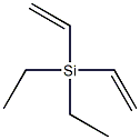 diethenyl-diethyl-silane Structure
