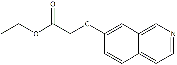 (isoquinolin-7-yloxy)-acetic acid ethyl ester|7-异喹啉氧基乙酸乙酯