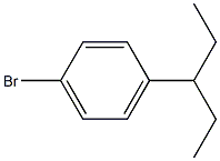 1-bromo-4- (pentan-3-yl) benzene,,结构式